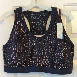 NWT Lane Bryant Livi Active Wicking looks impact sports bra size 22